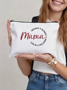 1件装 MEJOSER 妈妈奶奶礼物袋化妆包小巧生日圣诞节洗漱包化妆包最佳送给妈妈奶奶的礼物，现代风格 - 多色 - 查看 2