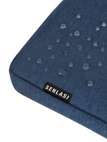 SENLASI Laptop Bag Compatible With Blue Black Gray 13-15.6 Inch Notebook, Laptop Bags ForMacBook,,HP Chromebook Surface Notebook,Laptop Briefcases, Dark Blue - View 7