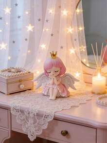 Fairy Statue - Resin Decorative Figurine, Perfect Gift For Friends, Desk And Balcony Decor, Art Piece - Elves - View 6