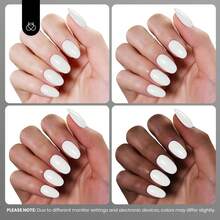 Beetles 15ml Hema Free Black Gel Polish – Silent Charm Audrey Color Long-Lasting Soak Off UV LED Glossy Manicure DIY Nail Art - 15Ml Hema-free White Rhythm - 查看 5