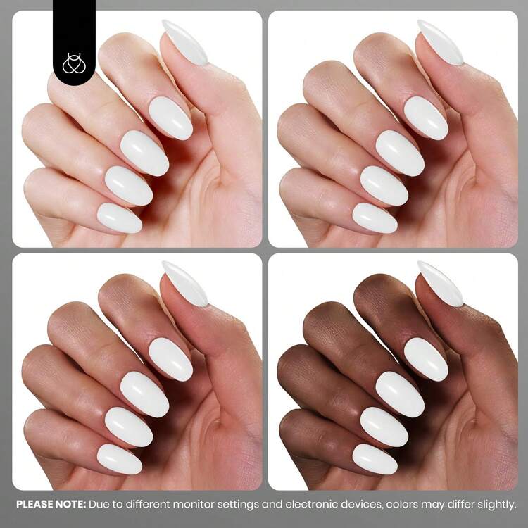 Beetles 15ml Hema Free Black Gel Polish – Silent Charm Audrey Color Long-Lasting Soak Off UV LED Glossy Manicure DIY Nail Art - 15ml Hema-free White Rhythm - View 5