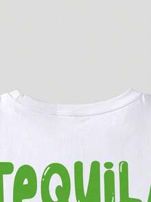 Men's Casual Sleeveless Vest, Lightweight Summer Sportswear, Creative Agave Print, Round Neck Stretch Base Layer. - White - View 6