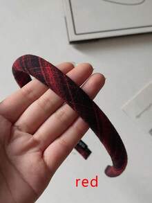 1pc Women Striped Casual Polyester Headband, Suitable For All Seasons,Hairband,Hair Hoop Headbands Hair Accessories Head Accessories - 彩色 - 查看 5