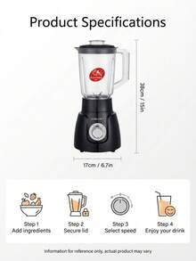 SOKANY 185 Large Capacity Juicer, Stainless Steel Blade Multi-Use Food Mixer For Home Kitchen - White - View 4