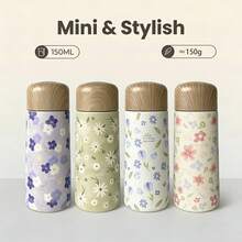 150毫升/5盎司真空保温杯，304不锈钢材质，小巧便携杯 - 彩色 - 查看 1