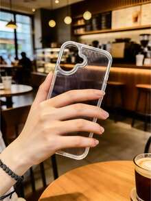 Minimalist Transparent Phone Case Suitable Compatible With Apple 17, 17 Pro, 17 Pro Max, 16 Pro Max, 16 Pro, 16, 11, 12, 13, 14, 15, 12 Pro Max, 13 Pro Max, 14 Pro Max, 15 Pro Max - Clear - View 3