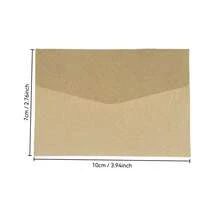 RosewineC Pack Of 70 Coloured Envelopes 10 X 7 Cm 10 Colours Gift Envelopes Small Envelope Set Multicoloured For Invitations, Greeting Cards, Special Mailers, Gift Idea - Envelope - View 3