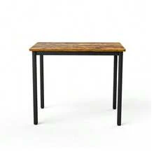 Dining Table & Chair Sets - Brown+Black - View 9