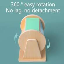 Mirror Toy Set, Hide And Seek, Rotating Discs, Puzzle, Rotating Drum, And Rainbow Cloth Ball Toy Set - Multicolor - View 7