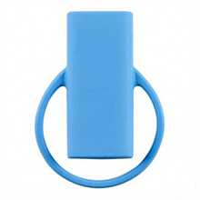 Colorful Silicone Lighter Case Protector - Durable, Scratch-Resistant, Anti-Slip Design With Drawstring Closure, Ideal For Cigarette Accessories & Lighter Storage, Lighter Protection Sleeve|Vibrant Lighter Case|Silicone Material - Màu xanh lam - Xem 1
