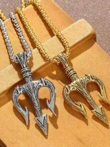 1件男士游戏主题吊坠项链 - 勻碼 - 查看 6