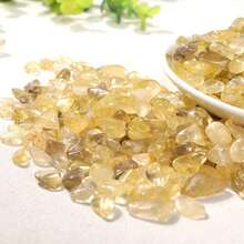 100g/3.52oz Natural Crystal Stones, Assorted Materials Pebbles, Mineral Stones, Aquarium Decor, DIY Crafts (7-9mm) - Multicolor - View 11