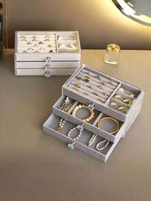 Hộp đựng trang sức kiểu ngăn kéo, hộp đựng phụ kiện, hộp đựng trang sức chống bụi bằng nhung, hộp đựng trang sức chống oxy hóa, quà tặng ngày lễ, hộp đựng trang sức bằng da, quà tặng Ngày của Mẹ, hộp đựng trang sức 3 tầng có ngăn kéo, hộp đựng trang sức du lịch, hộp đựng nhẫn, hộp đựng bông tai, hộp đựng dây chuyền, hộp đựng quà, hộp đựng trang sức, hộp đựng đồ để bàn kiểu ngăn kéo, hộp đựng đồng hồ, vàng, son môi dùng tại nhà, hộp sắp xếp tự làm, hộp đựng phụ kiện và trang sức. - Nhiều màu - Xem 9