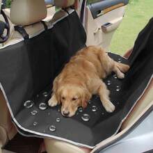 1pc Waterproof Tested Pressurized 210D Lightweight Oxford Fabric Car Pet Mat, Dirt-Resistant Waterproof Back Seat Pet Mat, Casual Comfortable Convenient Black With Colorful Edge, 1pc Pet Travel Car Waterproof Pet Mat - Multicolor - View 15