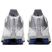 Nike Shox R4 'Metallic Silver White Royal' - 銀色 - 查看 2
