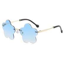 1 Pair Children's Floral Shaped Frameless Glasses, Fashionable Cute Personalized Colorful Runway Decorative Glasses - Multicolor - View 10