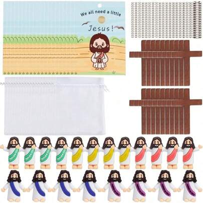 Adorables Mini Muñecos Decorativos Compactos 7.87x5.91x0.98 Pulgadas Figuras De Personajes Perfectos Para Escuelas Proyectos Manuales Y Decoración Del Hogar