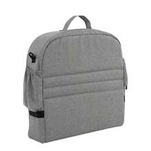Cuna Viajera 0 a 2 años Portátil Multifuncional Plegable Cuna De Viaje Cuna Viajera Para Bebe 95x40x45cm para Exteriores Gris - Gris - Ver 2