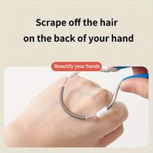 1件装女士面部脱毛器。可去除上唇、下巴、面部或颈部多余毛发。采用弹簧式脱毛设计，轻松去除难看的毛发。 - 藍色 - 查看 6