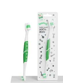 Sakura Deep Cleaning Bad Breath Care Medium Bristle Cat Dog Pet Toothbrush Dual Head Toothbrush - Multicolor - View 7