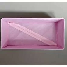 1个/6个装可折叠布艺收纳盒，粉色少女风，适用于衣柜、梳妆台、抽屉，可收纳内衣和化妆品，是家居、房间、卧室装饰的理想之选，尤其适合秋季和节假日，有助于整理家居用品。 - 藕粉色 - 查看 13