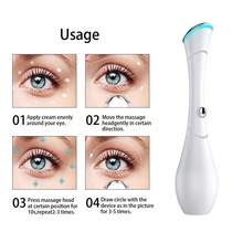 Electric Eye Massager Wand Heat Vibration Lifting Firming Device Massage Electric Eye Beauty 300mAh - Multicolor - View 6