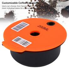 Reusable Coffee Pod - Refillable Coffee Filter Capsule Cup With 1 Orange Lid, Brush, And Spoon For Coffee Makers - -Friendly Alternative To Single-Use Pods,Coffee Service Coffee Accessories - View 3