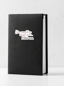 "He Would've Loved You" Lyrics Sticker - Ilya & Shane Quote Decal, Aesthetic Hockey Romance Kindle Sticker, Emotional Bookish Reader Fan Gift - Multicolor - View 6