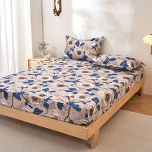 3pcs 3D Active Print Bedroom Bedsheet Set (1 Bedsheet + 2 Pillowcases), Skin-Friendly Fabric Bedding Set Includes Pillowcases, Without Filler, Home Bedding Set, Machine Washable - When Flowers Bloom - View 3