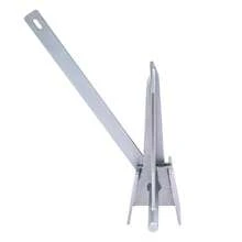 13 Lb Fluke Boat Anchor Kit With 98 Feet Rope 6.6 Feet Chain Galvanized Steel For Small Boats Kayaks Jon Boats - Silver - View 6
