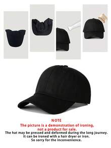 1 buah Topi Baseball Unisex Anak-anak dengan Bordir Huruf LOS ANGELES Gaya Y2K, Bernapas, Serbaguna untuk Pakaian Kasual Luar Ruangan, Cocok untuk Musim Semi & Gugur - Putih dengan logo hitam - View 2