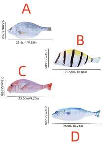 1 hộp đựng bút hình cá, đồ dùng văn phòng phẩm độc đáo, túi đựng bút hình cá sống động, túi đựng bút cá nhân hóa ngộ nghĩnh, hộp đựng bút đa năng dung tích lớn, quà tặng sáng tạo, ví đựng bút kiểu Nhật, thiết kế cá ngộ nghĩnh, túi đựng bút dung tích lớn, túi đựng đồ dùng văn phòng phẩm hình cá biển dễ thương. - nhiều màu - Xem 2