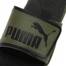 Dép xăng đan PUMA Royalcat Comfort Slip-on, Unisex, Màu xanh lá cây - xanh quân đội - Xem 3