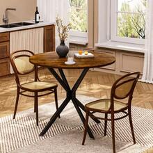 Dining Tables - Black, Rustic Brown - View 5