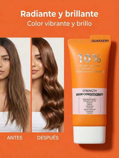  QUARXERY Acondicionador | Acondicionador fortificante y reparador para cabello dañado|Restaura las áreas más debilitadas del cabello y previene el quiebre | Con Proteínas | 100ml