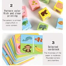 Pattern Matching Game, Early Education Children's Cognitive Puzzle, Parent-Child Interactive Tabletop Game For Boys And Girls - Multicolor - View 13