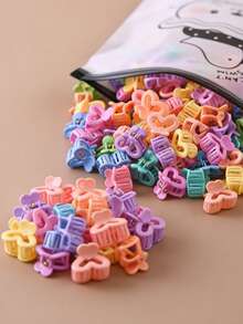 20个时尚可爱女童发夹，实用发爪，适合女孩日常佩戴 - 彩色 - 查看 6