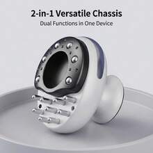 2-In-1 Smart 9-Gear Suction Adjustable Electric Acupuncture Massager, USB Portable Home Massage Device - Multicolor - View 2