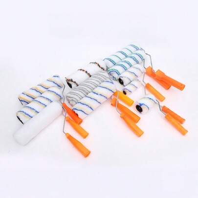 Cọ lăn mini, kích thước vừa tay, dễ dàng lăn đến mọi ngóc ngách, con lăn nhiệt giúp làm tan chảy sáp, dụng cụ trang trí đa chức năng.