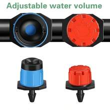 Garden Irrigation Tool Set, Including A Full-Circle Fountain Nozzle And Adjustable Eight-Hole Emitters, Equipped With Two Punch Tools, Made Of Plastic, Suitable For Irrigation Systems - Irrigation Drippers - View 10