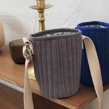 创意卡通保温杯套，绗缝杯套，适用于儿童水瓶和水杯 - 彩色 - 查看 9