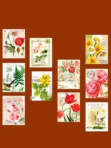 1 Peça Fita Washi Vintage com Decoração de Frutas, Material de Adesivo Scrapbooking DIY - JD279 - Visão 9