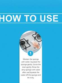 清洁海绵擦洗器，纳米魔法去污剂，适用于炉灶、瓷砖、洗碗池 - A - 查看 7