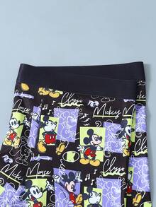 Disney 3条装卡通涂鸦印花男士内裤，松紧腰带男士平角内裤 - 彩色 - 查看 4