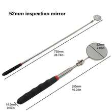 50mm 360° Folding Inspection Mirror, Rotating Reflector, Universal Car Repair Tool Accessory, Telescopic Underbody Inspection Mirror 9TGV - 1 - View 2