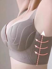 5 Oversized Women's Underwear Weighing 200 Pounds, With Large Breasts And Minimal Collection Effect. Assist In Chest Design To Prevent Sagging, With Adjustable External Expansion And Adjustment Of The Bra. - 彩色 - 查看 3