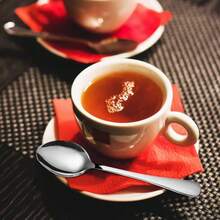 1/2pcs Stainless Steel Dessert Spoon Set, 5.39" Mini Ice Cream Spoon, Coffee Spoon, Elegant Tea Spoon, Stainless Steel Small Spoon, Household Kitchen Restaurant Afternoon Tea Tableware Set - Multicolor - View 4