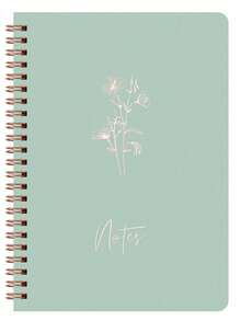 1pc Fashionable Minimalist Macaron Color A5 Spiral Notebook, Loose-Leaf, Fine Paper, Smooth Writing, Business Office Notepad, Daily Planner, Portable Diary, Office Meeting Record, Back To School - Multicolor - View 18