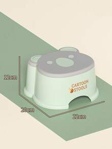Plastic Small Stool, Cartoon Stool For Home Use, Bathroom Shower Stool, Small Chair, Creative Bench - Multicolor - View 22