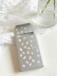 山茶花铝合金香烟盒，艺术感十足，个性十足，创意无限，是送给男朋友、女朋友或好朋友的完美礼物，极具美感。 - 山茶花 - 查看 4